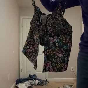 Floral Women's swimsuit top